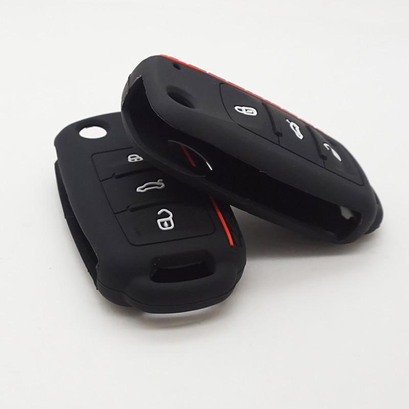 Volkswagen Silicone Key Case for New Bora, Sagitar, Lavida, Tiguan, Touareg.