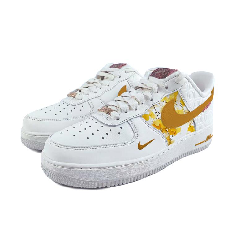 Nike Air Force 1 CNY'Year Of The Snake' Year Of The Snake Slip Resistant Abrasion Resistant Low Top Skateboard Shoes HV5979-130(Team352-)
