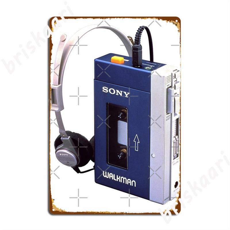 

Walkman Metal Signs Club Party Garage Club Retro Wall Decor Tin sign Posters 20x30cm（7.8x11.8inch）