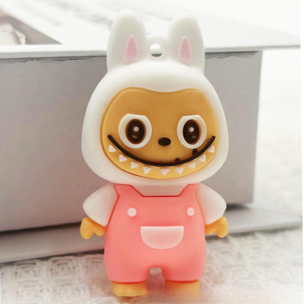 Cartoon Keychain Cute Three-dimensional Doll Pendant Car Key Chain Exquisite Accessories