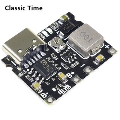 Lithium Li-ion 18650 3,7V 4,2V deska nabíječky baterií DC-DC zesilovací modul pro rychlé nabíjení USB Type-C 2A lithiová baterie