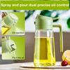 Oil Sprayer Bottle 2 In 1 Glass Oil Dispenser And Sprayer 500ml Efficient Oil Control Cooking Multi-Function Kitchen Tool for Olive Oil Vinegar