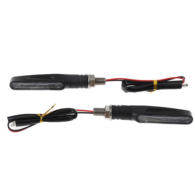 12V Led Motorcycle Turn Signals E24 Flowing Water Blinker Flashing Indicator