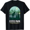 Tričko Estes Park Elks Retro Vintage Estes Park Colorado