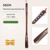 Premium Solid Wood Long Handle Shoehorn