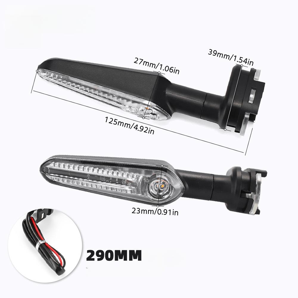 For YAMAHA MT125 YZF R25 MT25 MT03 MT07 TRACER MT09 SP 2014-2022 Motorcycle Flashing Directional Flasher LED Turn Signal Light