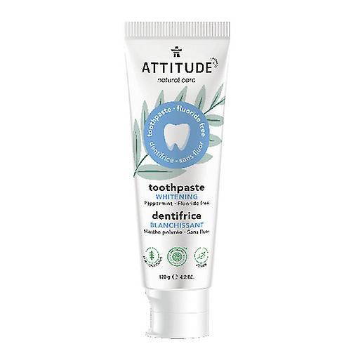 Attitude Toothpaste Fluoride Free Whitening Peppermint ,120 Grams