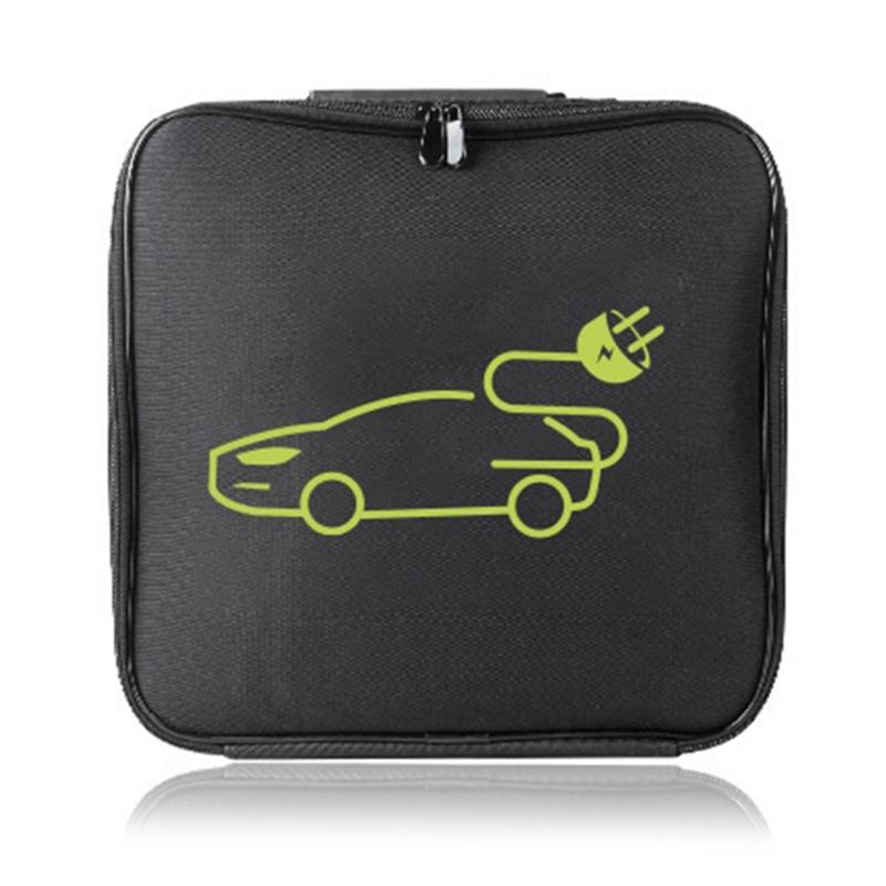 Electric Car Charger Storage Pouch With Shockproof Layer And Zipper Closure Electric Car Charger Organizer