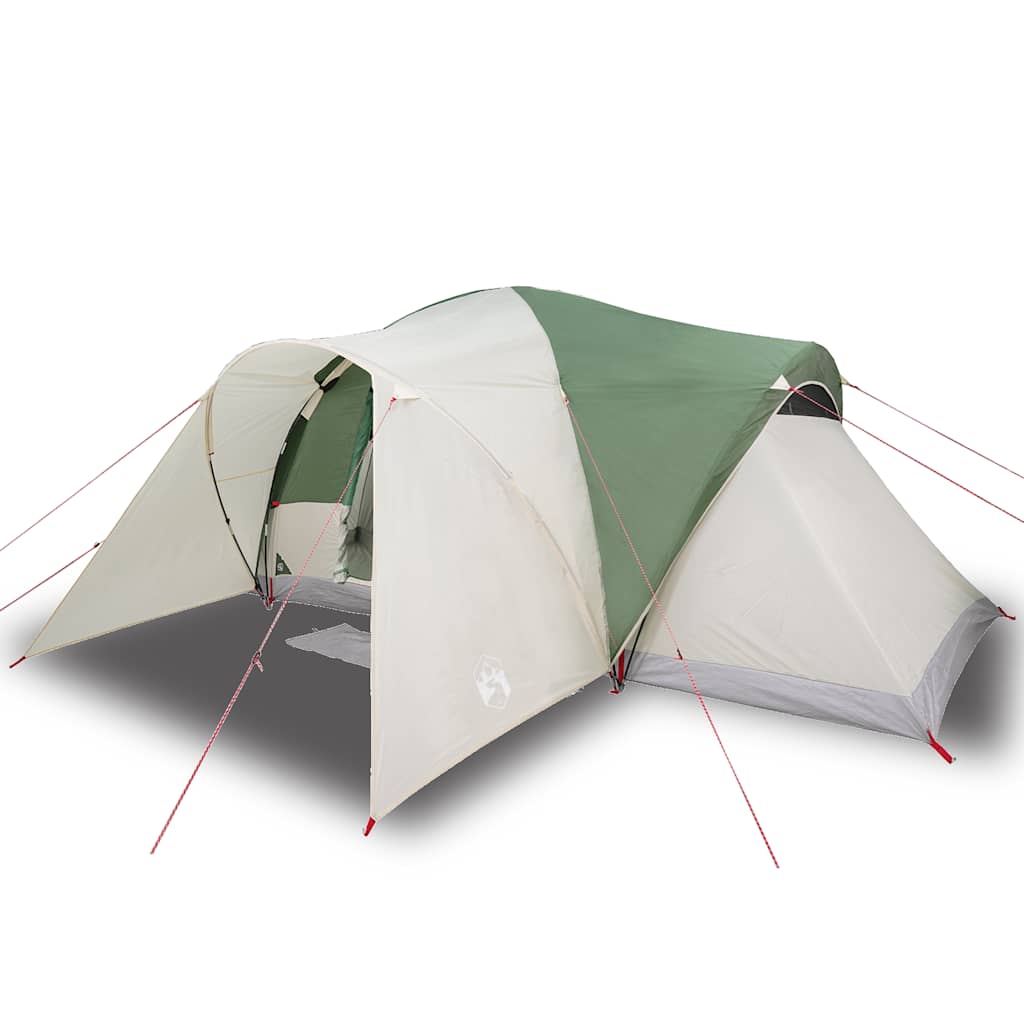 Vidaxl Family Tent, 6-Person, Dome, Green, Waterproof