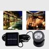 Solar Powered 6LED Underwater Submarine Lamp Spotlight Outdoor Garden Pond Lighting White Light