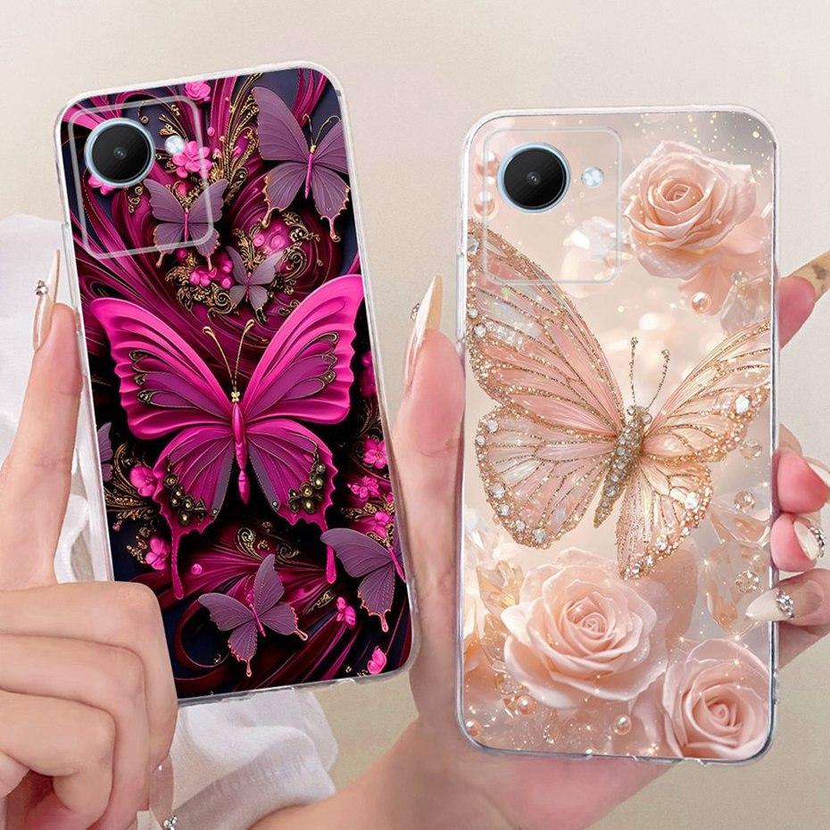 Cute Printing Phone Case For Realme C30 C30s Soft Silicone TPU Cases For RealmeC30 C 30 30s C30S Covers Bumpers