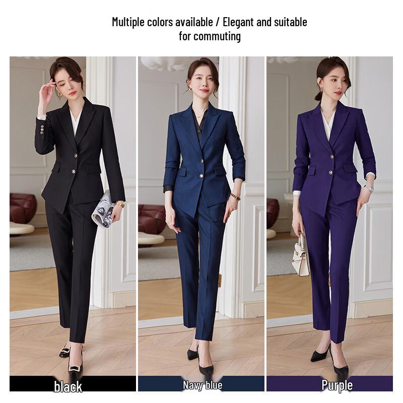 Women's Professional Long-Sleeve Suit Set