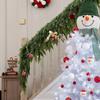 275Cm Artificial Plants Christmas Tree Cypress Leaf Garland Wreaths Home Party Decor Outdoor Yard Artistic Pine Rattan Accessory