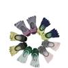 Gradient Non-Slip Women's Yoga Five-Finger Socks - Breathable, Sweat-Absorbent, Deodorant Pilates Socks for Spring/Summer.