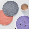 1PC Silicone Anti Scalding Mat Heat Resistant Non Slip Pot Holder Kitchen Countertop Protector Circular Cookware Pad for Stove