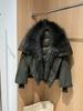Giacca Invernale Donna Taglia L Collo in Vera Pelliccia di Volpe Giacca Imbottita Larga Calda Parka Cappotti in Piuma