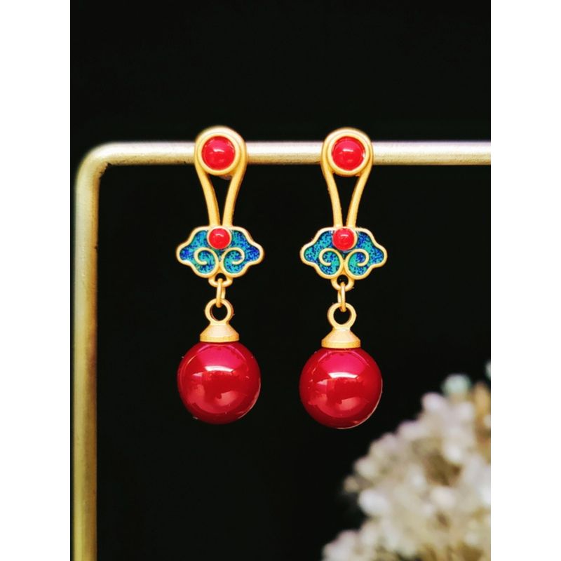 Dojimmy Chinese Style Han Chinese Clothing Jewelry Earrings