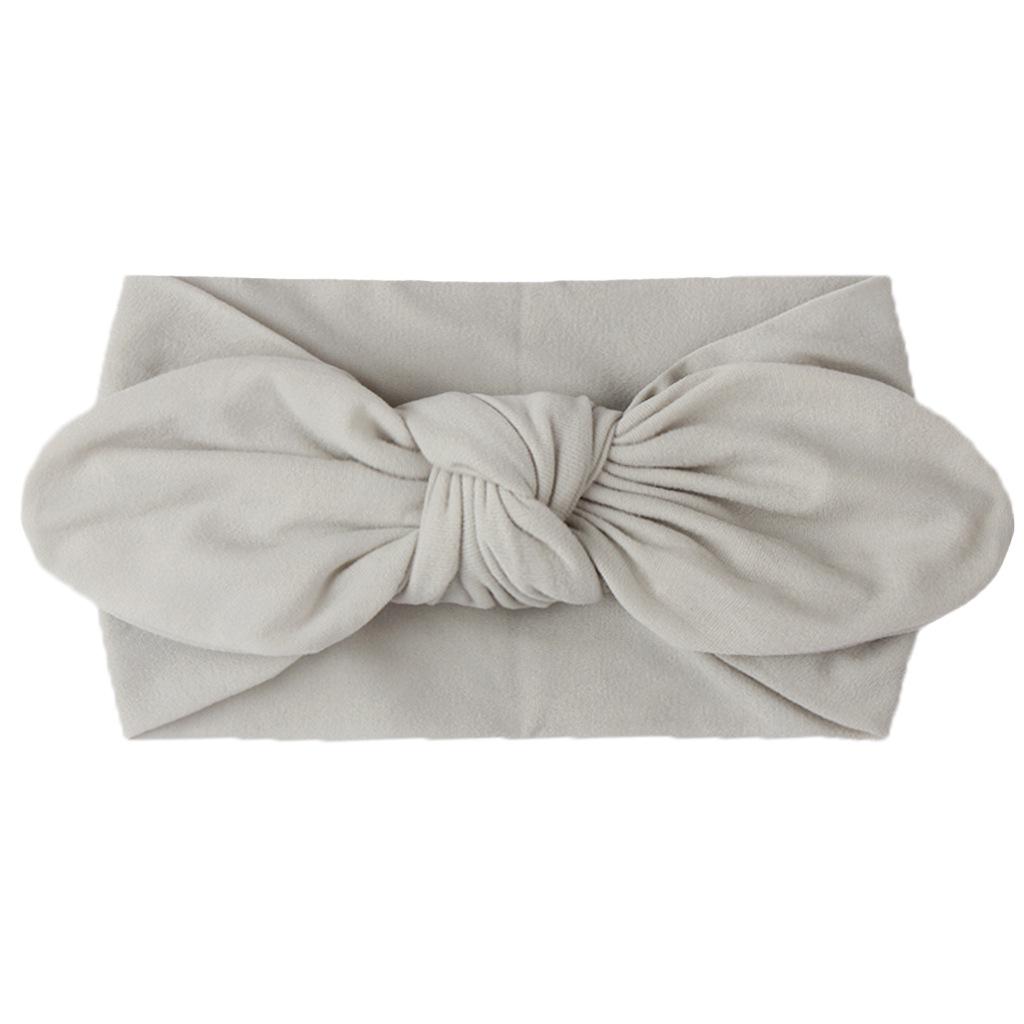 23-Color Newborn Baby Soft Nylon Headband with Rabbit Ears – Four Seasons Accessory