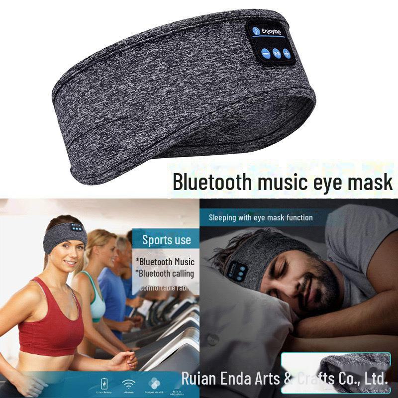 Bluetooth Schlafmaske mit kabelloser Musik und atmungsaktiver Abdunklung
