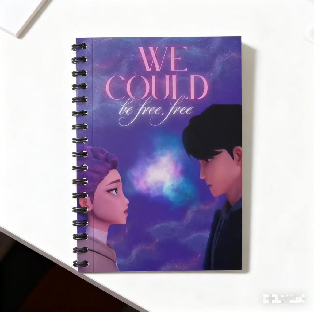 A6 K-Pop Dämonenjäger Anime Kawaii Notizbuch Schüler Hand Aufkleber Nachrichtenbuch Tagebuch Buch Malbuch Nachrichtenbuch