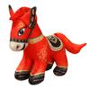 2026 Year of The Horse Plush Toy Traditional Chinese Zodiac Stuffed Horse 23cm Good Luck Pony Doll Home Car Decor