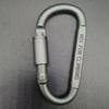 Multi Colors Safety Buckle with Lock D-shape Carabiner New Sports Keychain  Outdoor Tool