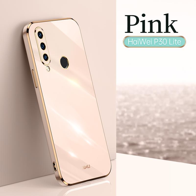 Überzug Quadratischer Ringhalter Telefonhülle für Huawei P30 P40 P20 Lite Pro P Smart plus 2019 20 30 40 Luxus Silikon Stand Cover