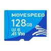 MOVE SPEED 128GB High-Speed MicroSD Card