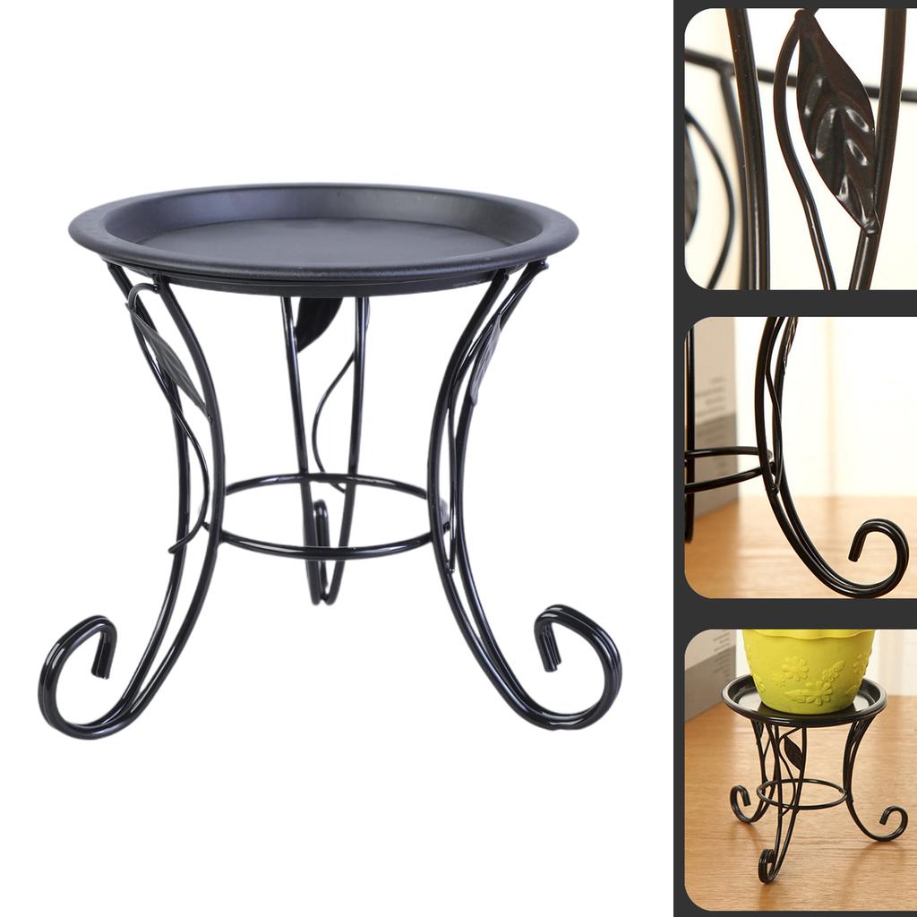 Praktisches Metall-Blumenregal Kleine Pflanzen-Ausstellungsregal Metall-Blumentopfständer Geschenk für Wohn- und Grünliebhaber