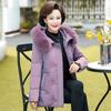 Noble Mother Down Jacket In Women's Winter Clothes Thickened Top In the Elderly Autumn and Winter Forty or Fifty Year Old Coat