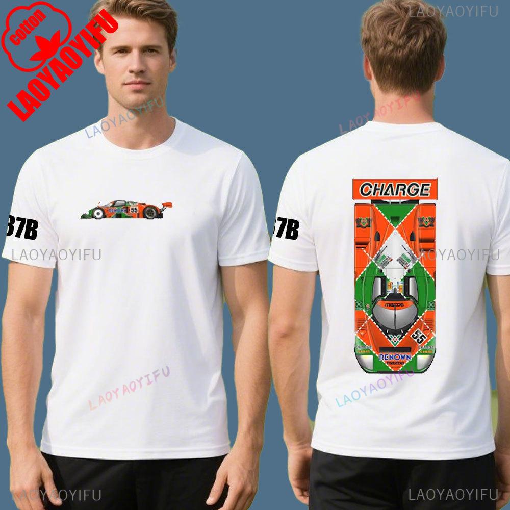 

Japanese 787B Graphic T Shirts Mans Retro Funny Art Drawing Gamer Anime Cult Meme Movie Music Gift Cotton Tee Funny T Shirt 4XL