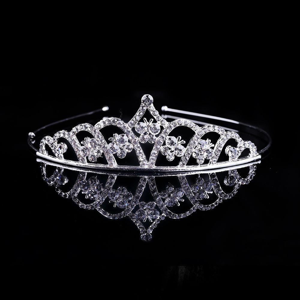 Heart Stunning Bridal Wedding Jewelry Tiaras Crowns Headbands Crystal Rhinestone Crown Headband