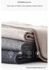 Unisex Wool Plush Pants: Warm, High-Waisted, Slim-Fit, Winter Base Layer for Couples