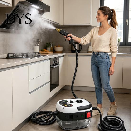 Upholstery Steam Cleaner 2500w Handheld High-Temperature Pressurized Cleaner, Deep Cleaning Machine Pressure Multi Purpose Home Use Appliance