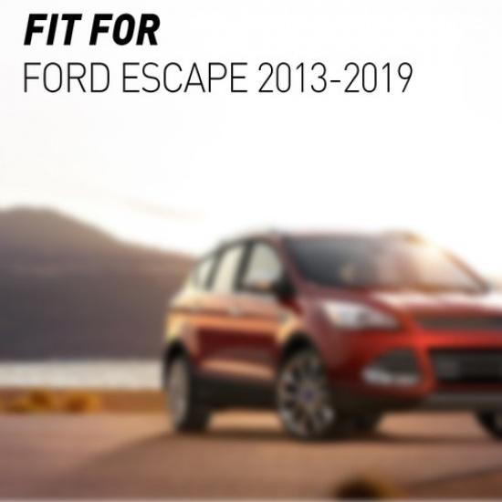 Black For Ford Escape 2013- Front Door Handle Grab Trim Molding DRIVER RIGHT