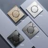 Custom Electrical Light Tempered Glass Switches Panel Socket Gang UK US EU Standard Wall Electric Switch Sockets Four Colors LED