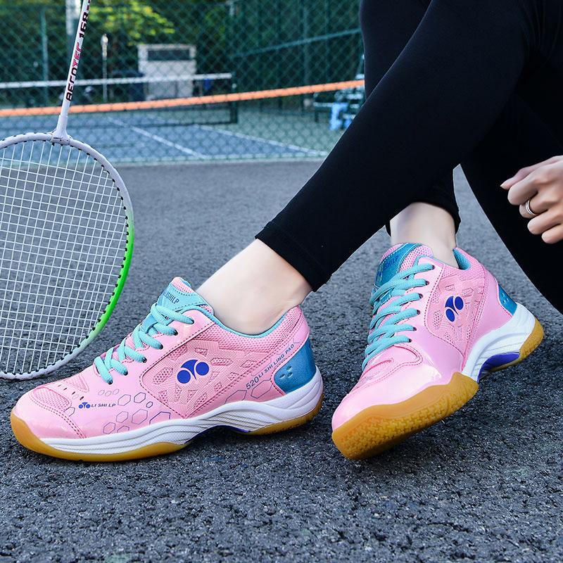 Adolescent Adult High-quality Shock Absorption Anti-skid Wear-resistant Fashionable Outdoor Badminton Shoes Tennis Shoes Sports Shoes
