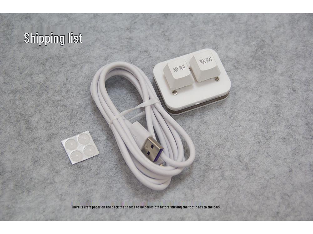 Mini RGB Backlit Hot-Swappable One-Key Numpad for Custom Shortcuts