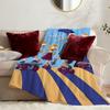 The S-SimpsonS-ES Cartoon Blanket Soft Warm Furry Throw Super Kids Toys Bed Sofa Car Cradle