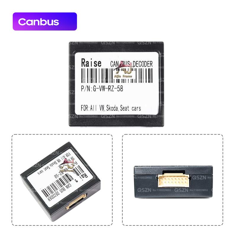 Android Car Radio Canbus Cable For Volkswagen Golf 5 6 Polo Passat Tiguan Jetta Touran Skoda 40/52Pin Wired Harness G-VW-RZ-58 Radio Accessories 4