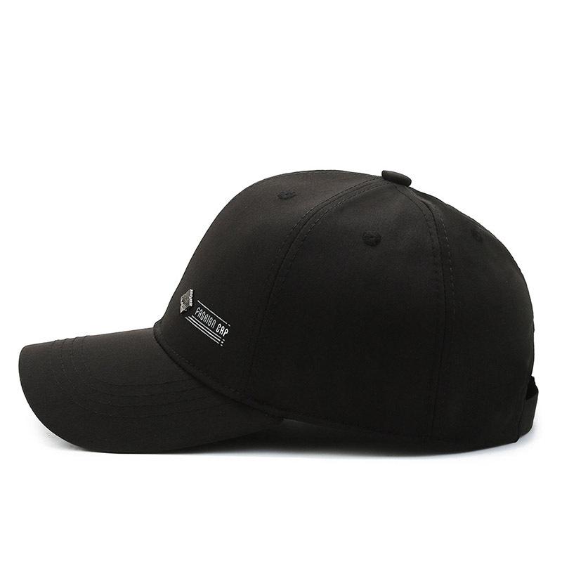 New Men's and Women's Baseball Cap Cotton Polyester Iron Standard Visor Trend Printed Alphabet Cap Casual Sun Hat