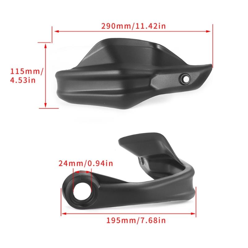 2pcs Comfortable Ride Motorcycle Hand Guards Covers Weather Resistant Adjustable for R1200GS F750GS F850GS F700GS F800GS
