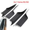 Car Left Right Interior Inner Door Panel Handle Pull Trim Cover For BMW 7 Series F01 F02