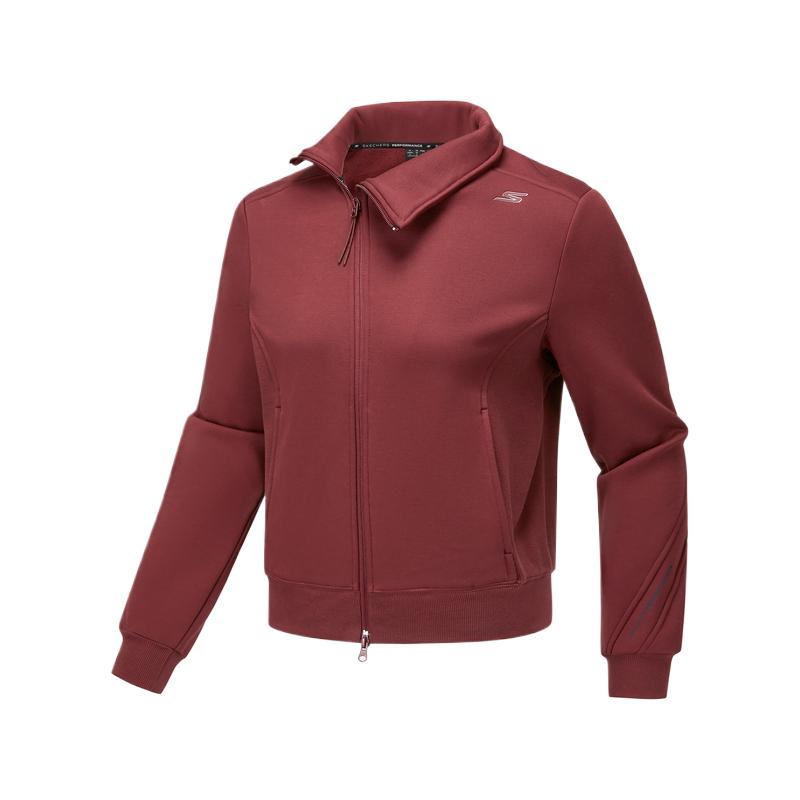 Skechers Basic Sports Series Casual Fashion Versatile Trendy Jacket Women jackets P425W070-05Y9 S