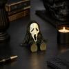 Flexible Halloween Figurine, 3D Printed Mini Grim Reaper/Ghost Statue with Movable Joints, Collectible Gothic Ornaments for Shelf, Desk, Home Decor