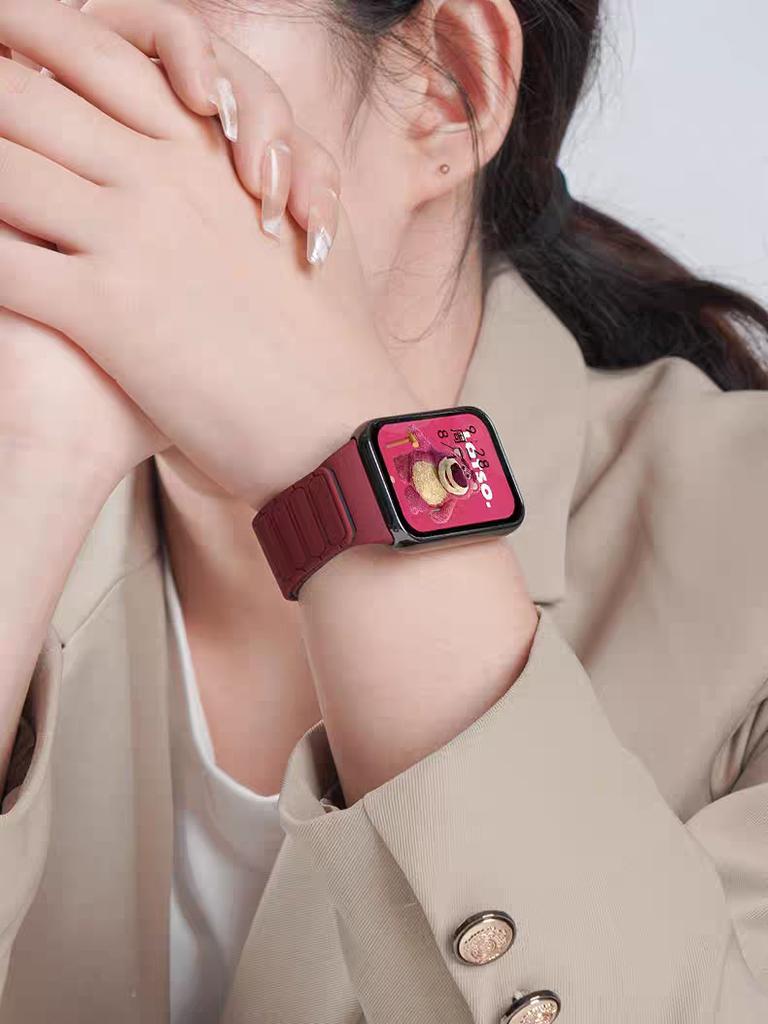 Quick-Release Magnetic Strap Compatible with Redmi Watch 5/4 Compatible with Xiaomi Band 9 Pro/8 Pro Quick-Release Wristband