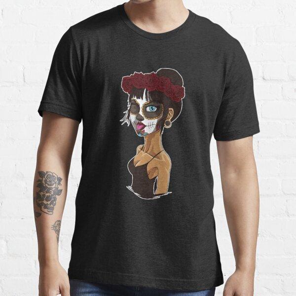 BEST SELLING Funny Lady of the Dead | La Calavera Catrina Essential T-Shirt S