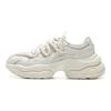 Li Ning Cushioning Slip Resistant Abrasion Resistant Breathable Support Low top Casual Shoes Women's Ivory AGCV134-1
