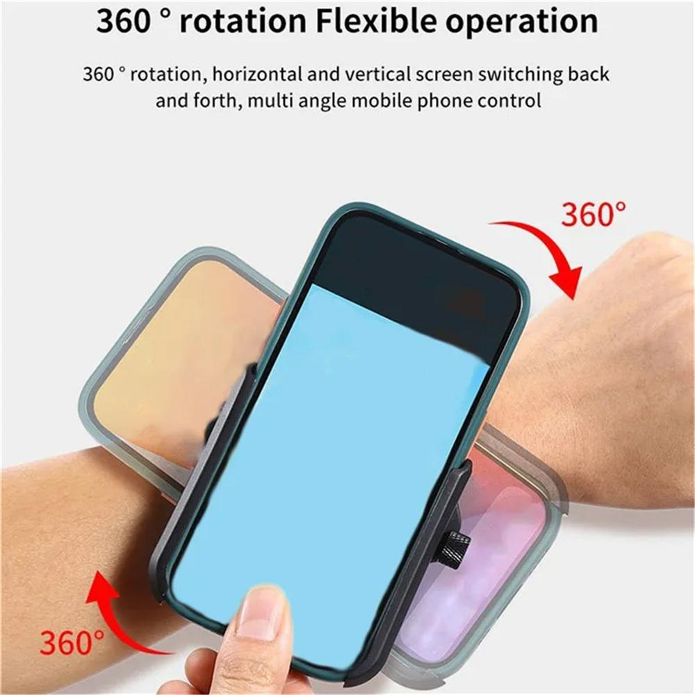 360° Rotation Multi-function Phone Holder for Car Wristband Mobile Support Universal Phone Stand For Sports Cycling Motorcycle