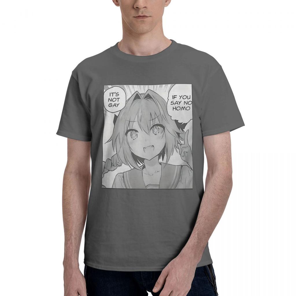 Astolfo Best Trap Fate Grand Order Tactical RPG Game 100 Cotton Casual Breathable Confortable Men Top Designer Clothes Men
